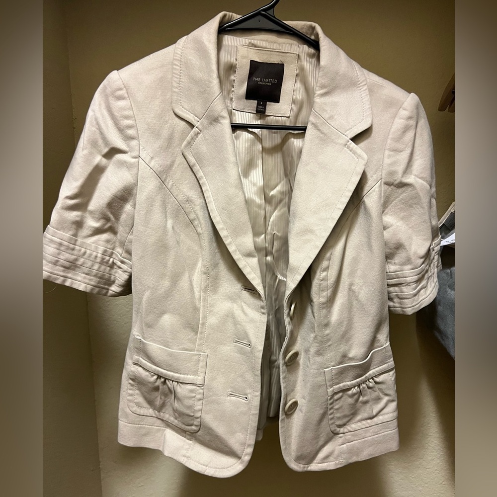 The Limited beige blazer